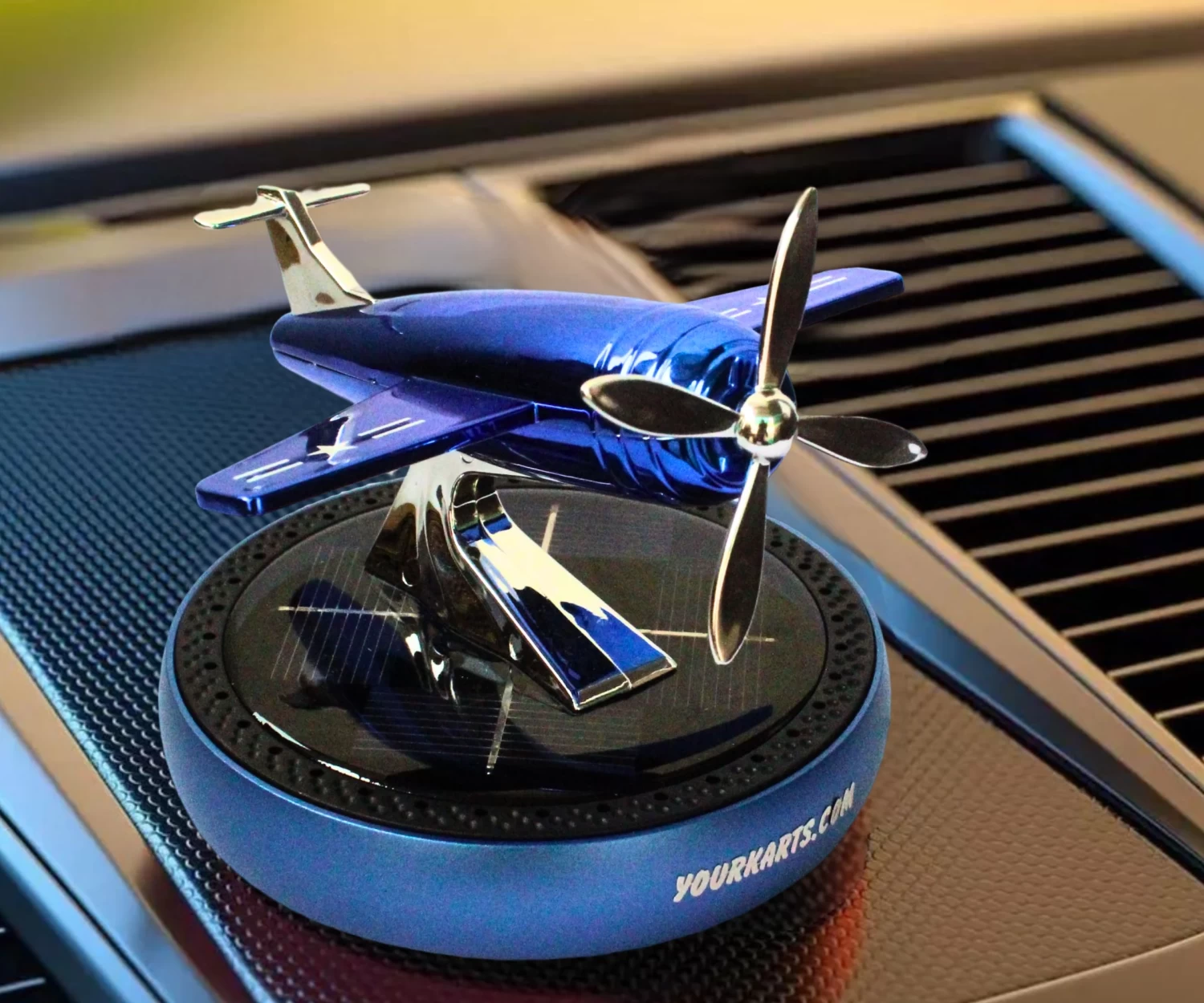 Solar Car Fragrance Airplane