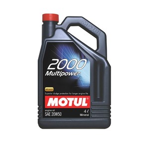 MOTUL 2000 20W50 SL MINERAL 4L