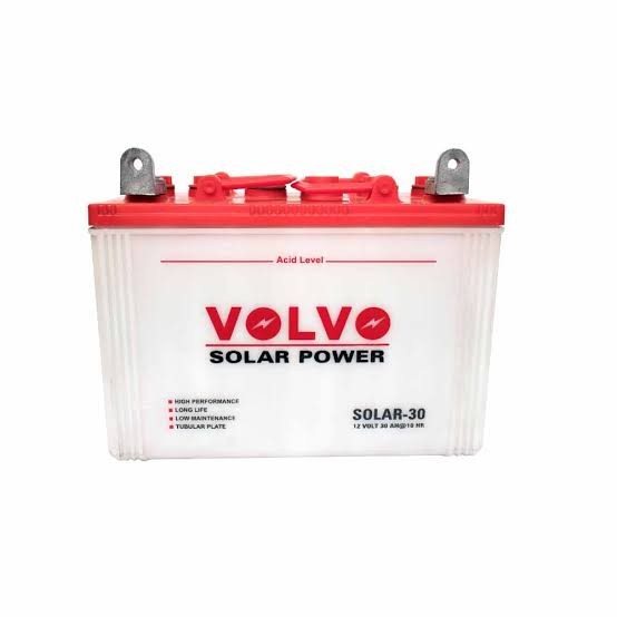 Volvo Solar Power Solar-30 Battery