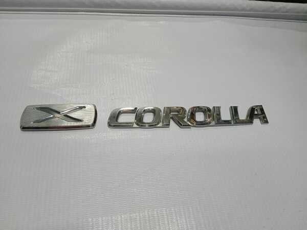 Toyota X Corolla Monogram Logo ( Japan )