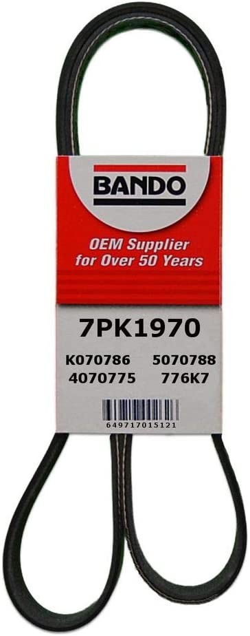 Bando USA 7PK1970 OEM Quality Serpentine Belt