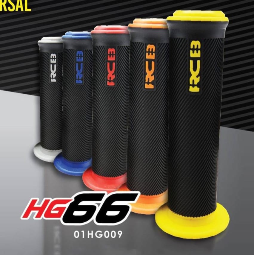 RCB RUBBER HANDLE GRIP Yellow Indonesia Genuine
