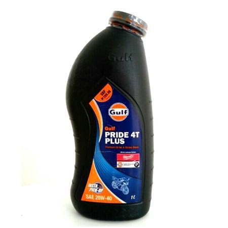 Gulf Pride 4T Plus Engine Oil 20W40 1L