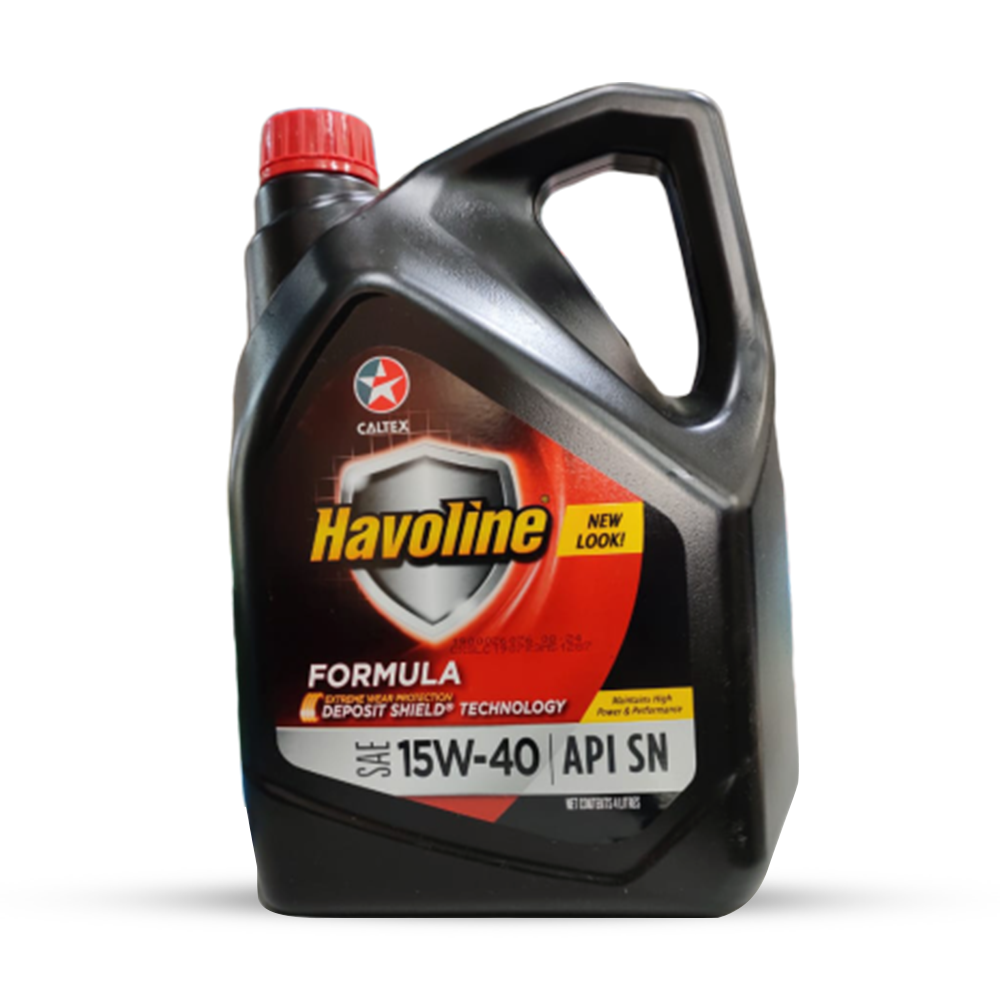 CALTEX Havoline Formula SAE 15W-40 (4 Liter ) Engine Oil